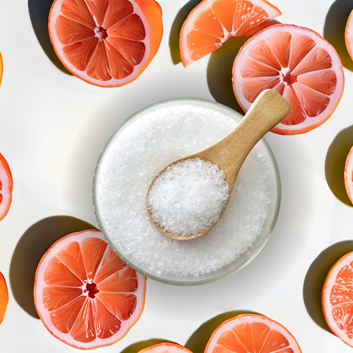 Pink Grapefruit Salt Soak